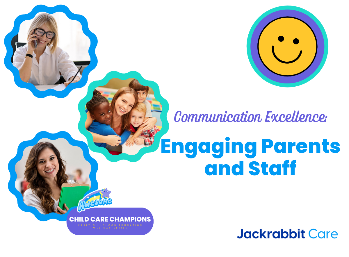 Engaging Parents and Staff webinar graphic